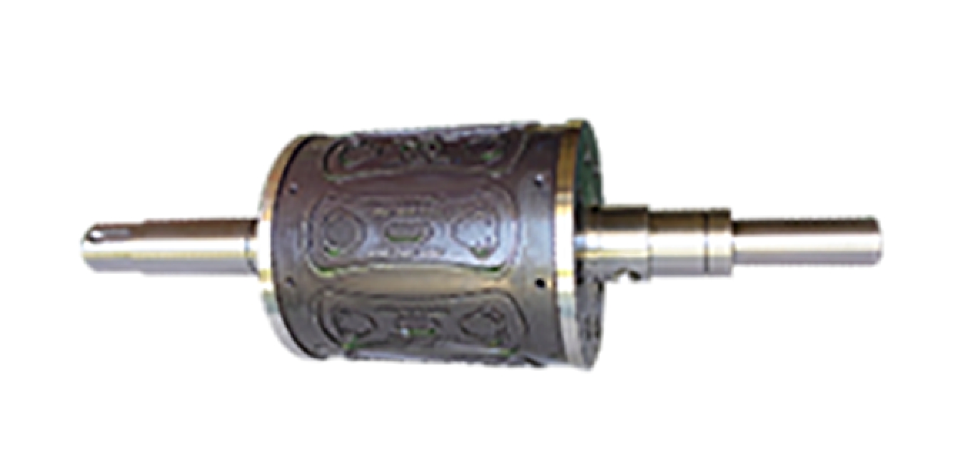 Selection of embossing-crimping rollers