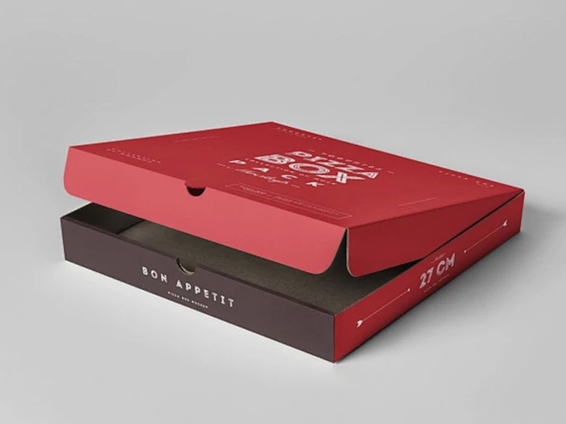 PIZZA clamshell box