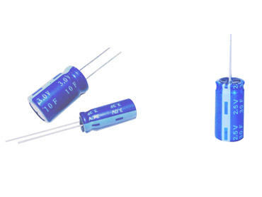 Lead type supercapacitor monomer