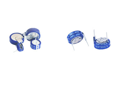 Button type super capacitor