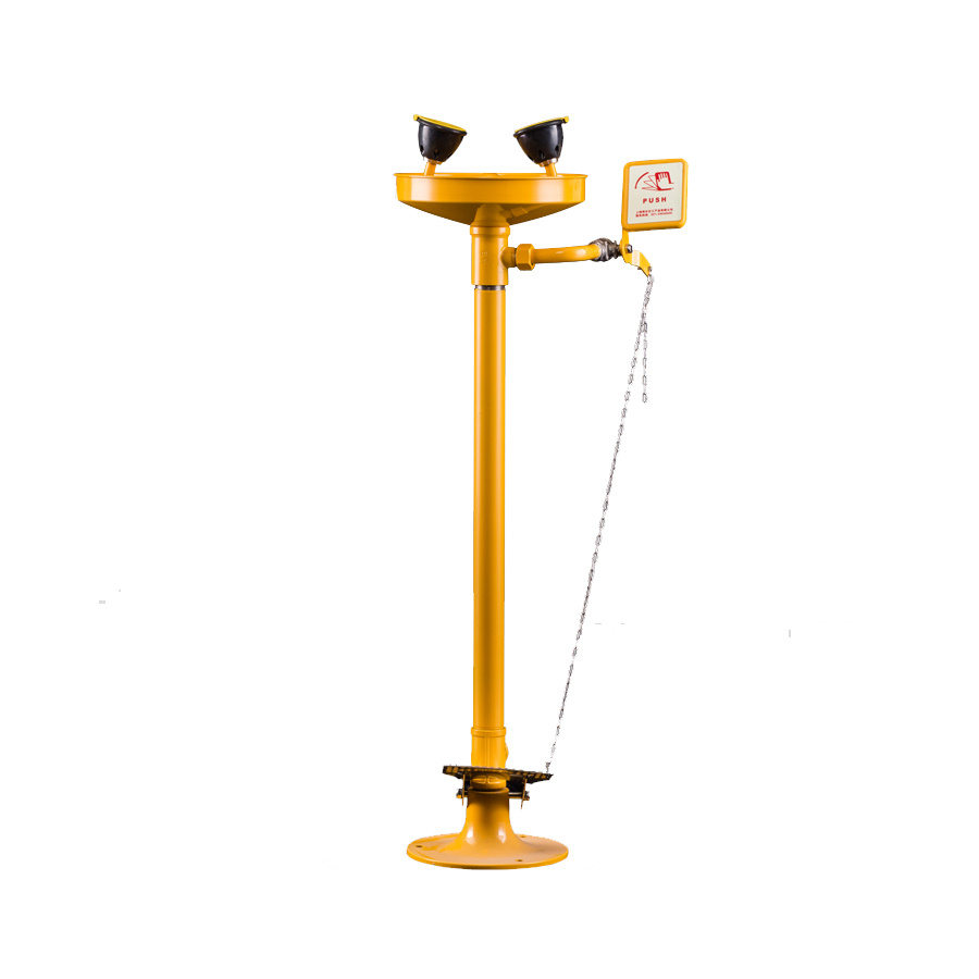BH32-1011 double-defense vertical eyewash (304+ABS)