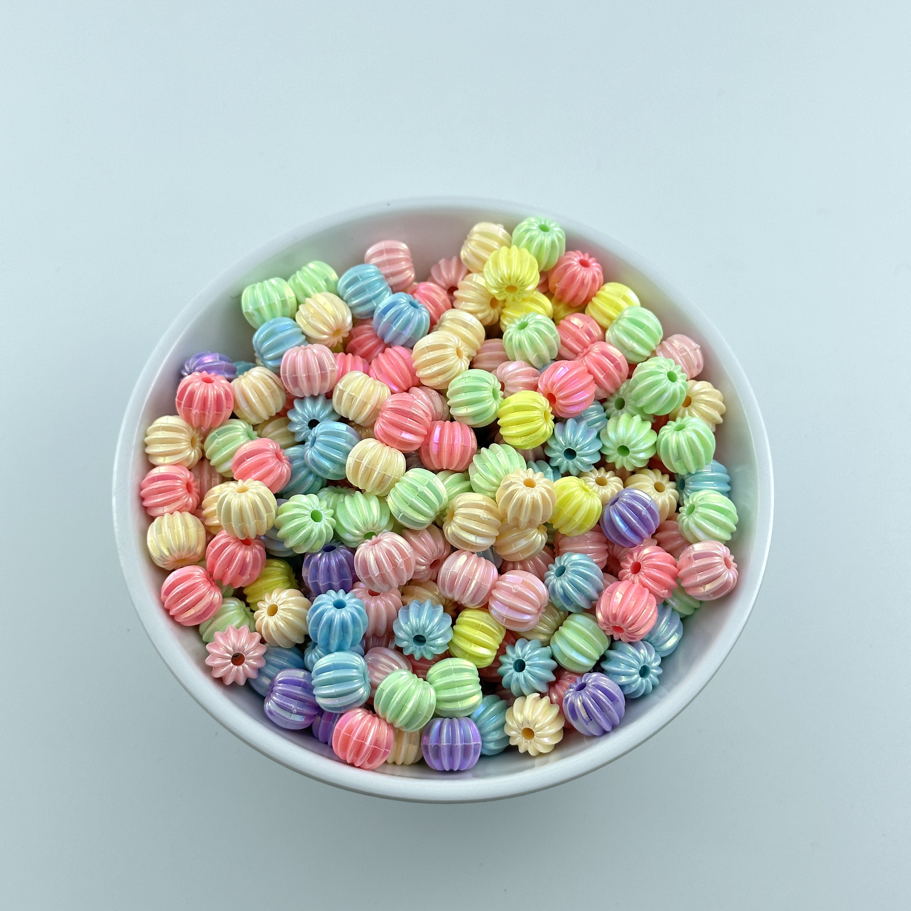 [A-160] 10mm pumpkin spring color AB color