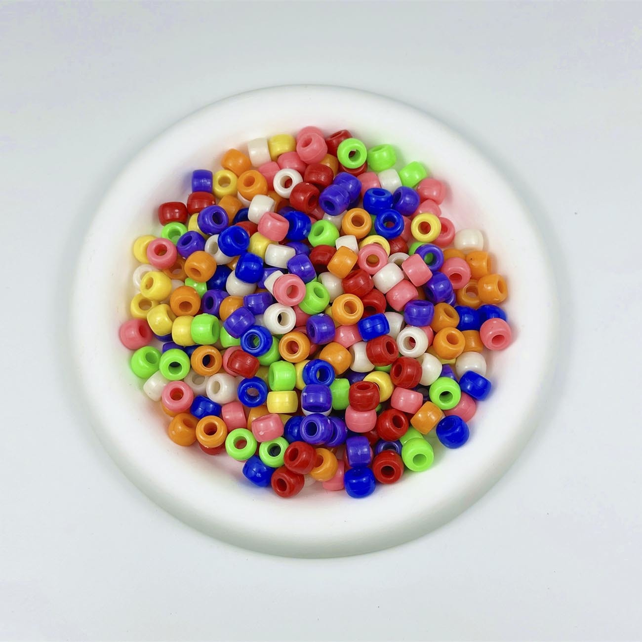 [A-063] 9mm barrel beads deep color mixing