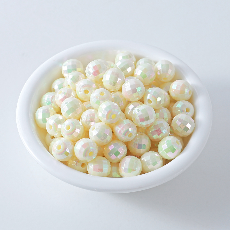 8mm colorful earth beads (AB color)