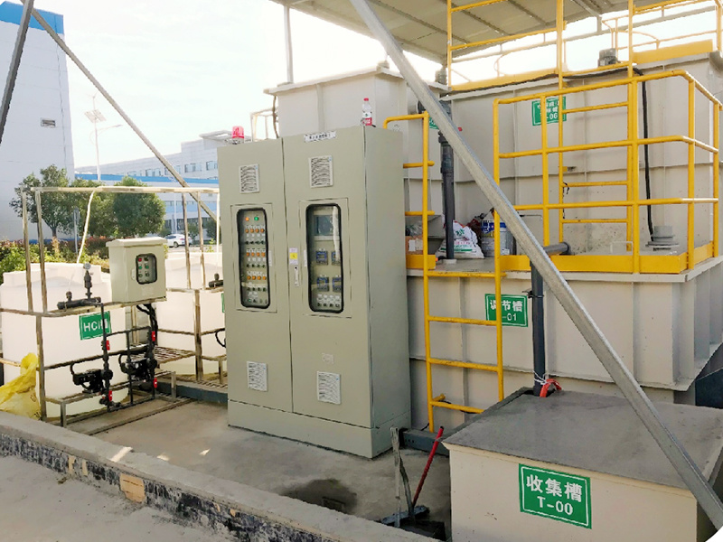 洛陽廢水處理系統(tǒng)工程實景圖