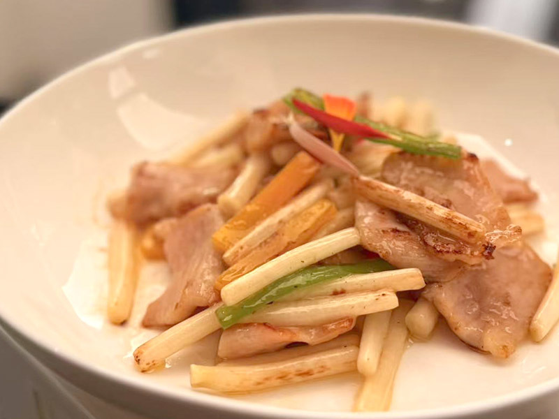 花生芽炒爽肉