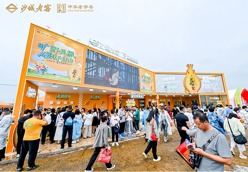 沙城老窖 × 张北草原音乐节：当 800 年御酒遇见草原燃情夜
