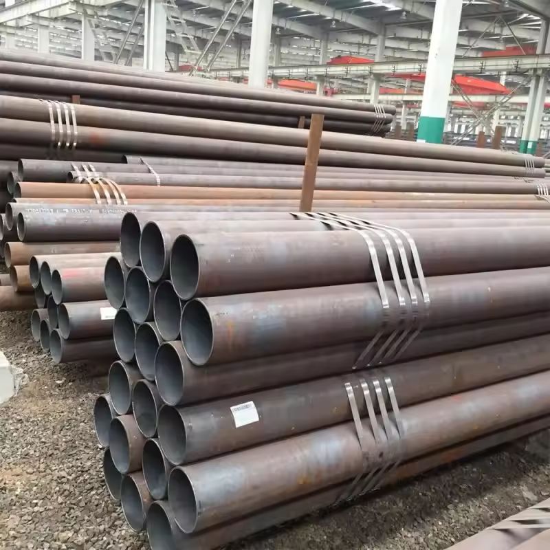 Seamless de-welded steel pipe