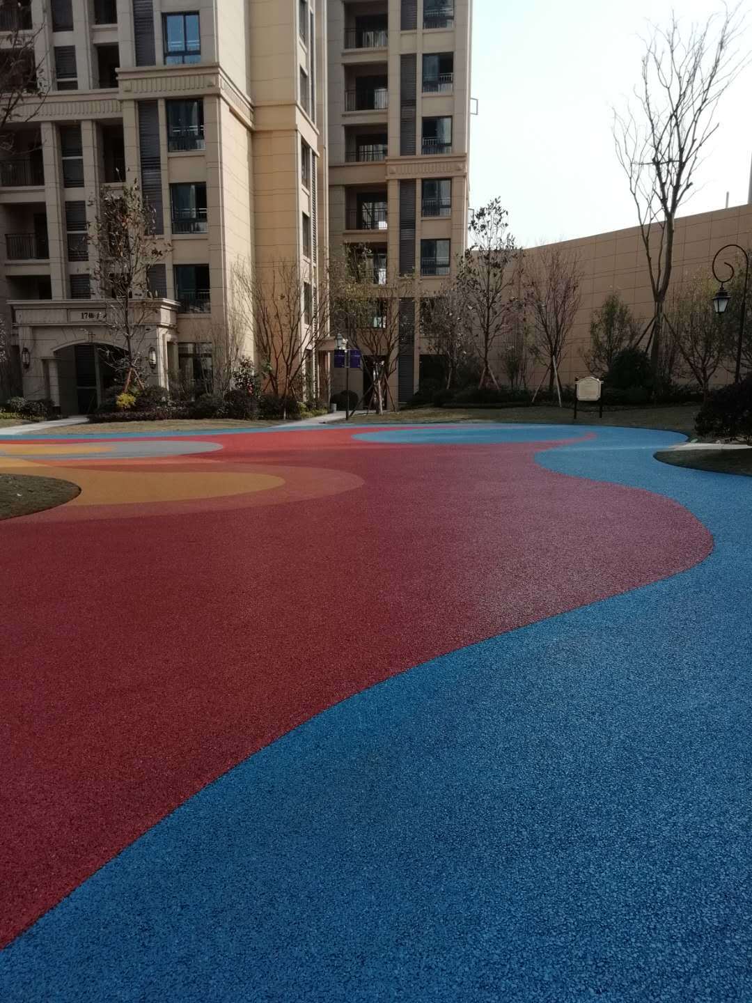 彩色透水混凝土艺术/重庆铜梁泽京爱尚里 彩色透水混凝土艺术/重庆铜梁泽京爱尚里