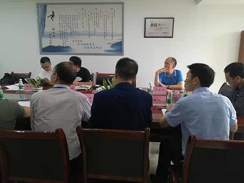 恒大集团公司领导及各部门相关主管人员莅临安孚可公司参观考察！