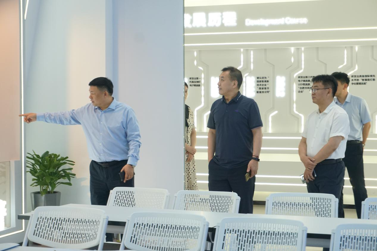 清华大学合肥公共安全研究院常务副院长苏国锋一行到访大明公司调研交流