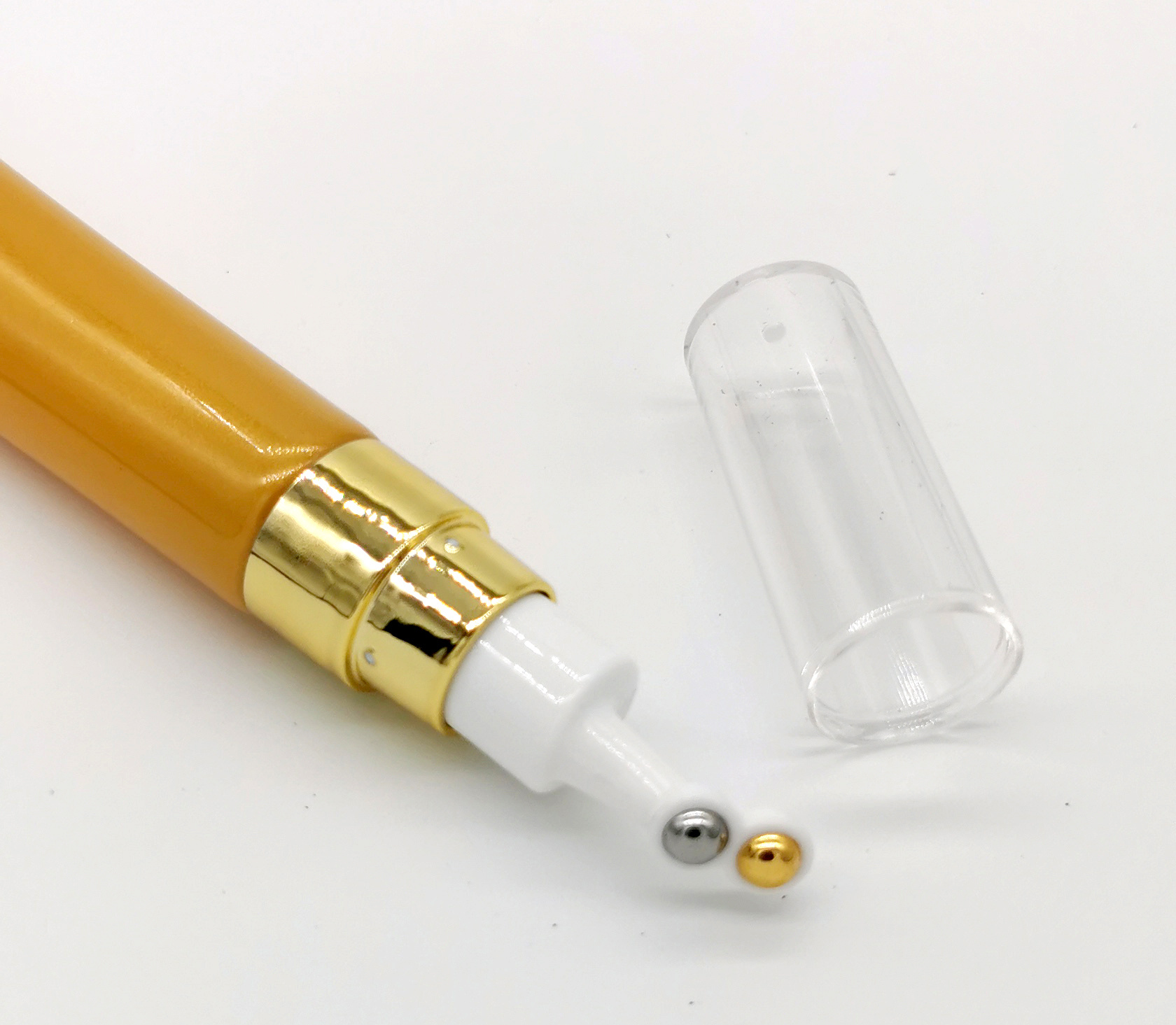 Hongxin Cosmetic Cream Tube Plastic round with Two Movable Metal Balls Industrial Use