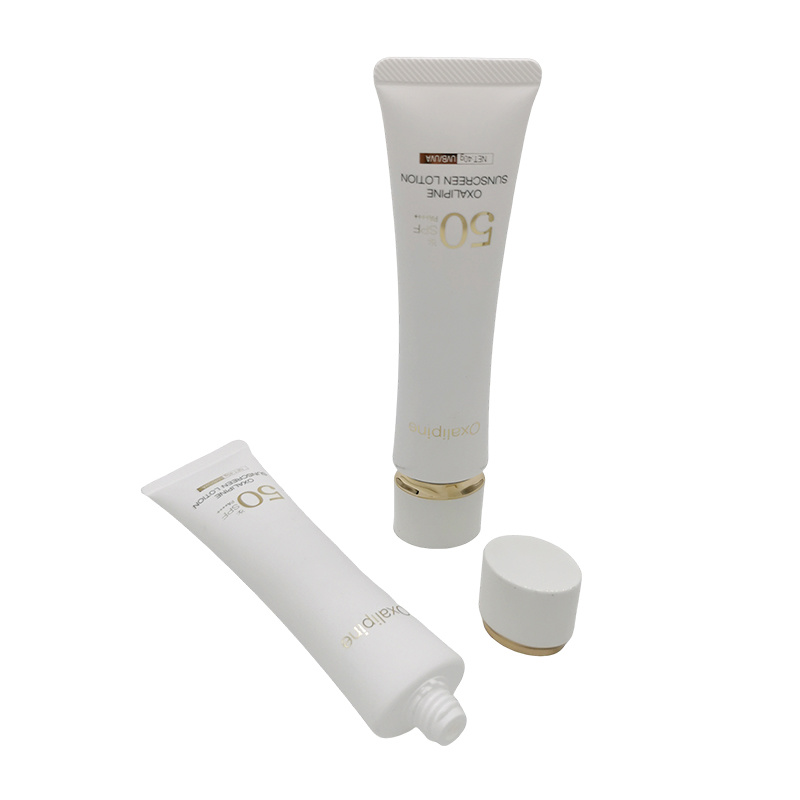Custom 40ml BB Cream Concealer Cosmetic Packaging PE Plastic Liquid Foundation Sunscreen Lotion Soft Tube