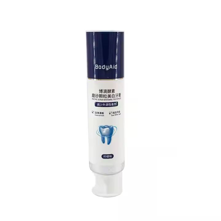 1Customized Wholesale Empty Plastic Laminated Soft Squeeze Plastic Toothpaste Tube Packaging
