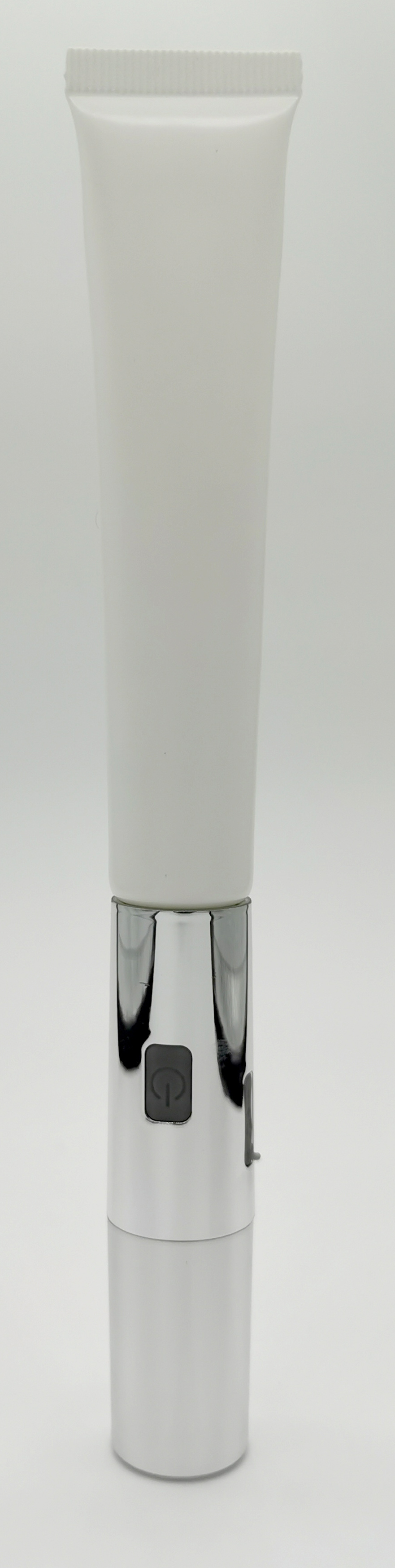 Advanced customized heating and vibrating zinc alloy head massage eye cream essence packaging tube container