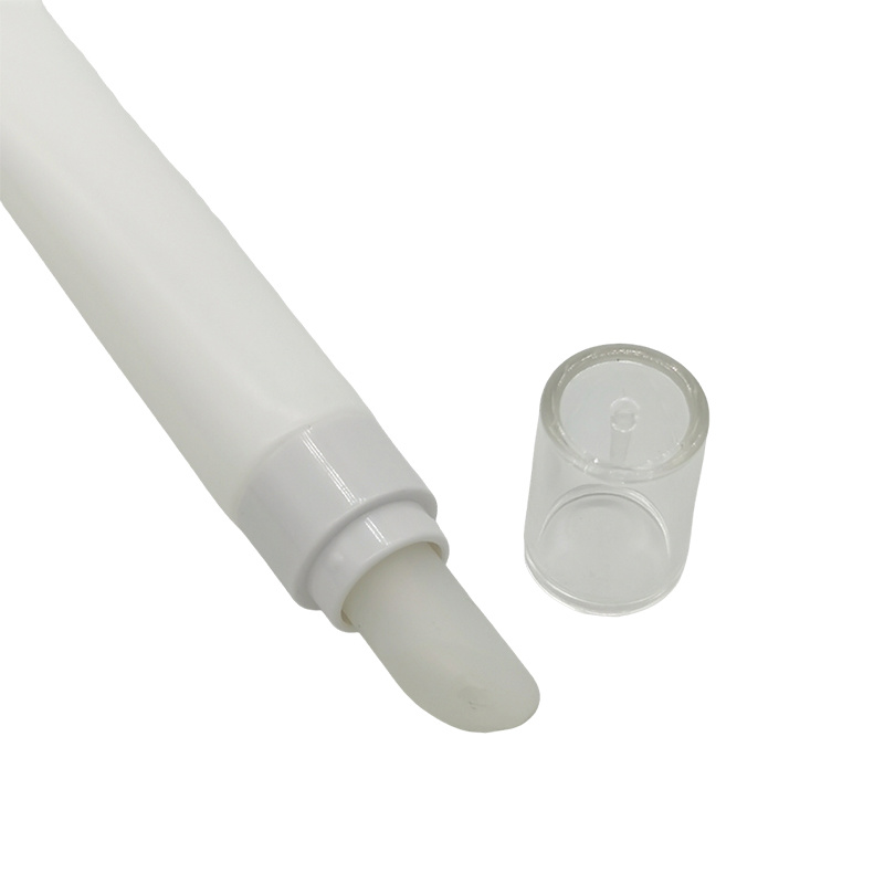 Luxury 15ml Empty Plastic White Lip Gloss Eye Cream Squeeze Tubes For Cosmetic Package
