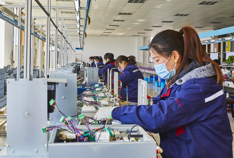 Unit assembly line
