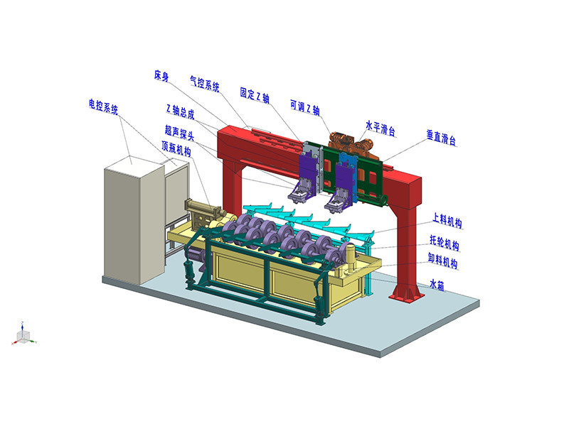 Máquina de inyección interna de tubos de acero Wuxi