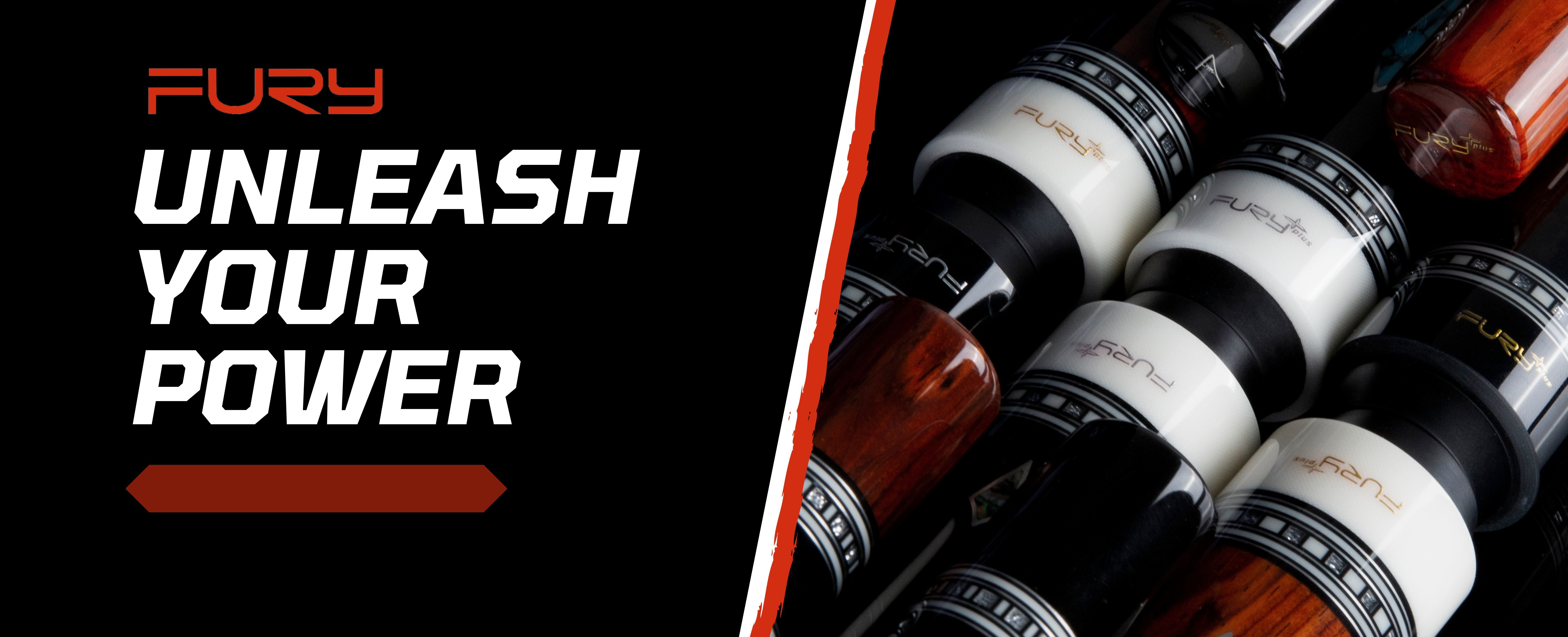 High quality billiard cues.
