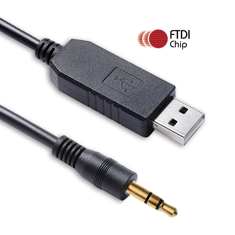 FTDI FT232RL USB Uart TTL 3.3V 5V to 3.5mm Audio Plug Adapter Converter Cable Compatible TTL-232R-5V-AJ TTL-232R-3V3-AJ