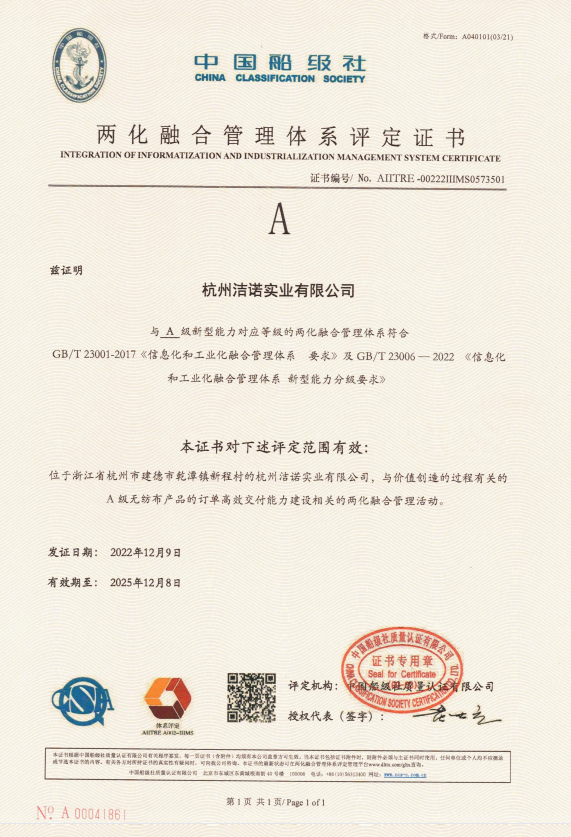 两融管理体系评定
