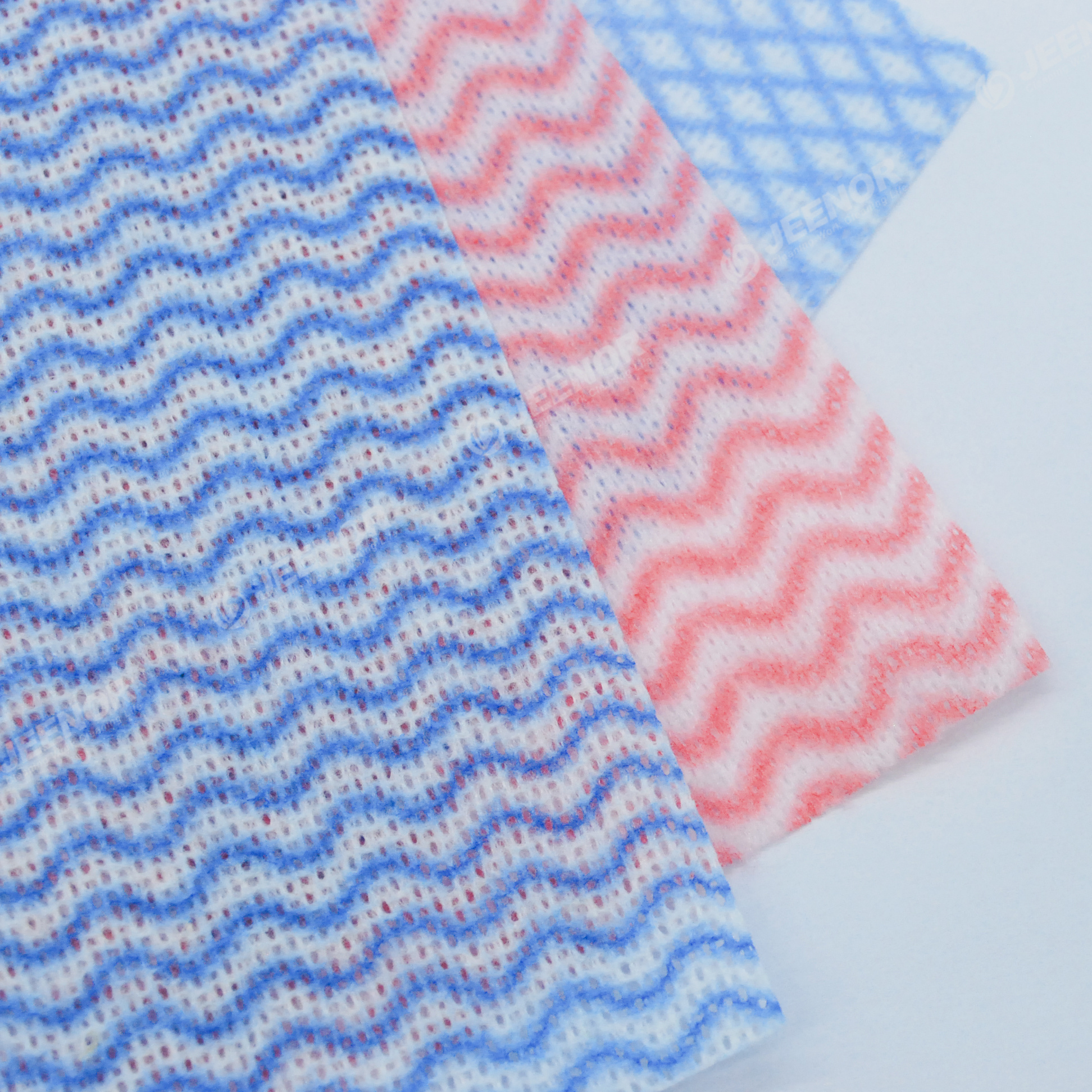 JW Color Printing Cleaning Material/Cross Mesh Adhesive