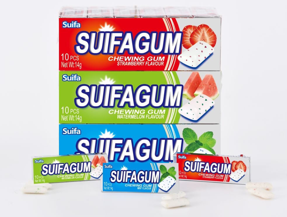Chewing Gum 10 Pieces/Pack – Affordable Bulk Supply & Custom Branding