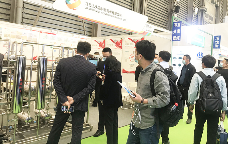 Nine-day high-tech organic solvent recovery and regeneration solution becomes a unique "scenery" of the Expo"