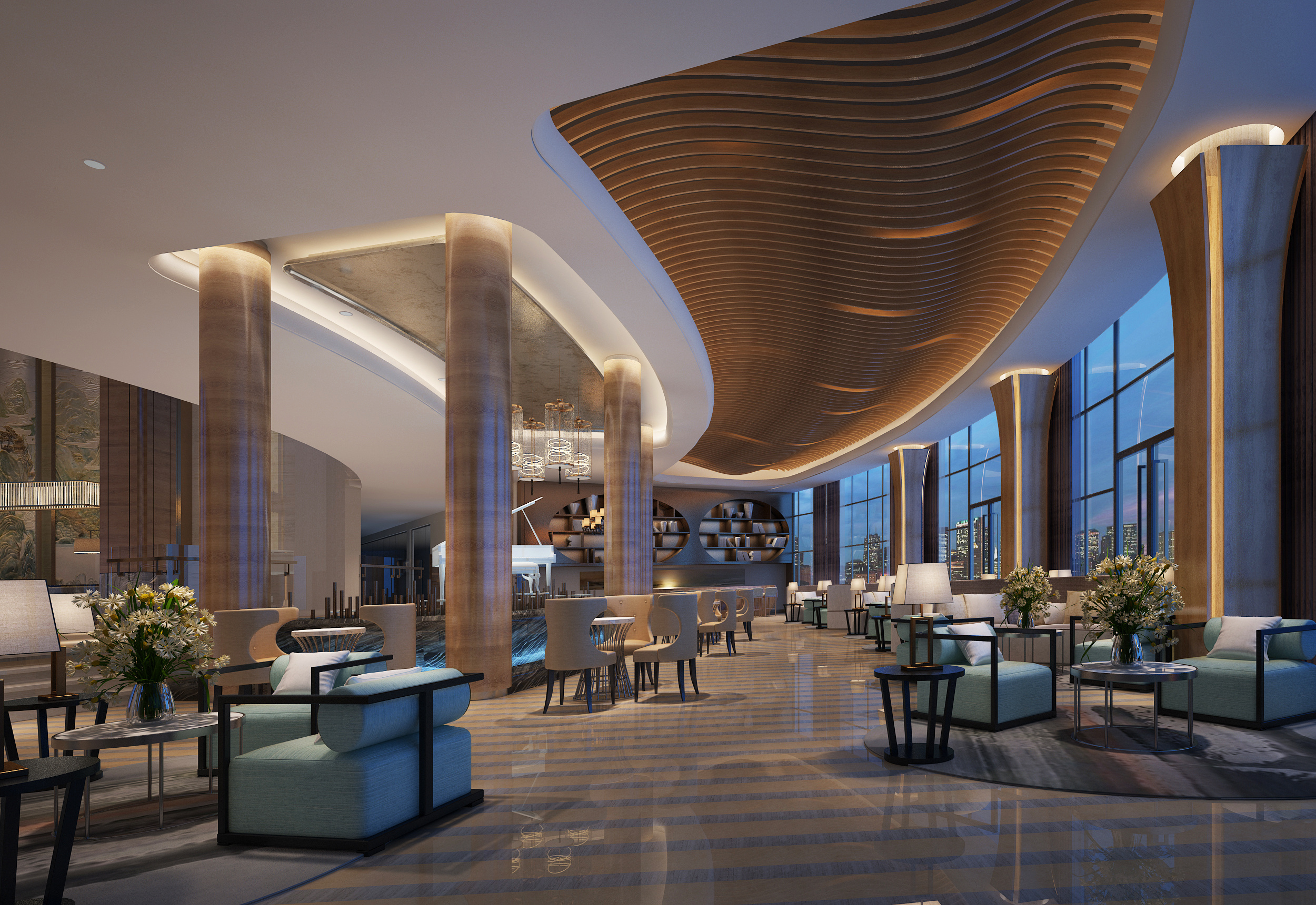Commercial hotel supporting program