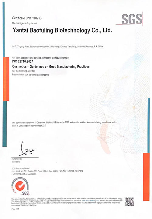 ISO 22716 ISO 22716