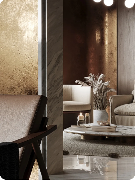 Place elegance between every  square inch