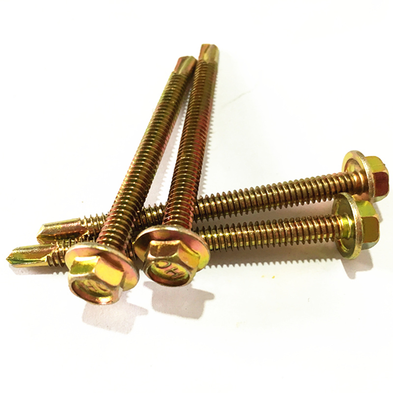 Hex head self drilling screw