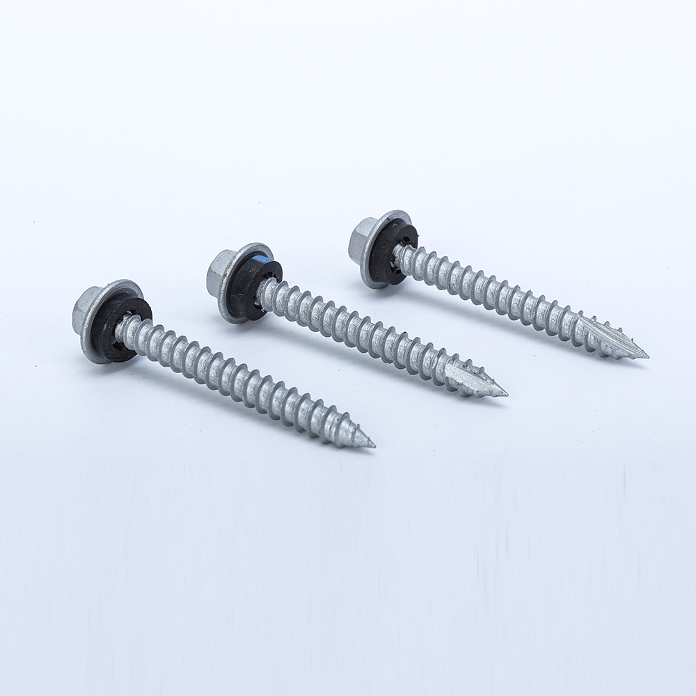 Type 17 Hex flange head wood screw