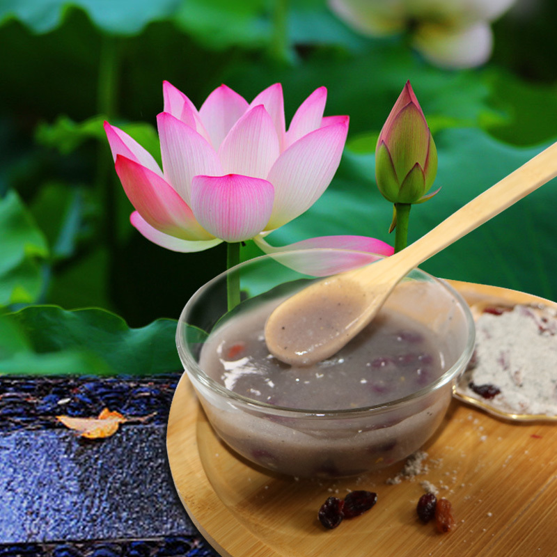 Osmanthus Black Sesame Root Starch Soup