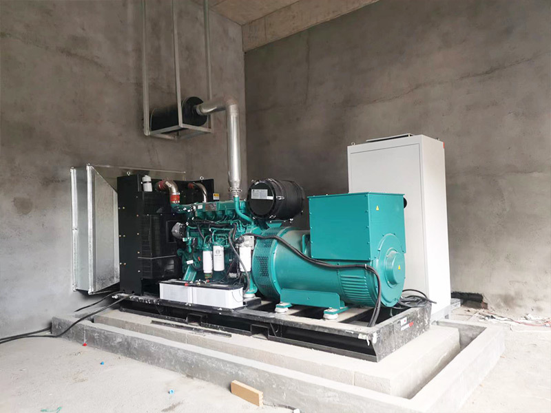 濰柴400KW自動化機組安裝
