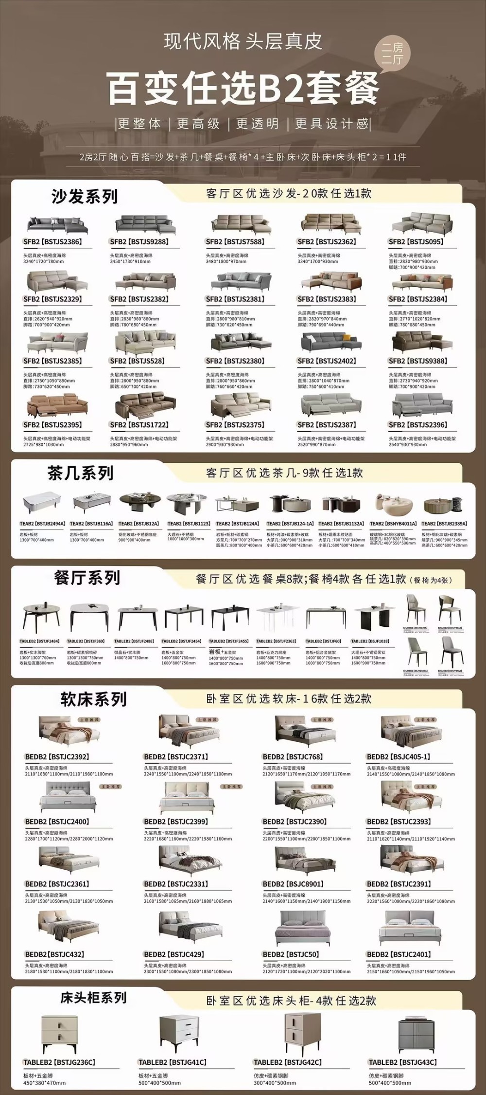 百變任選B2套餐