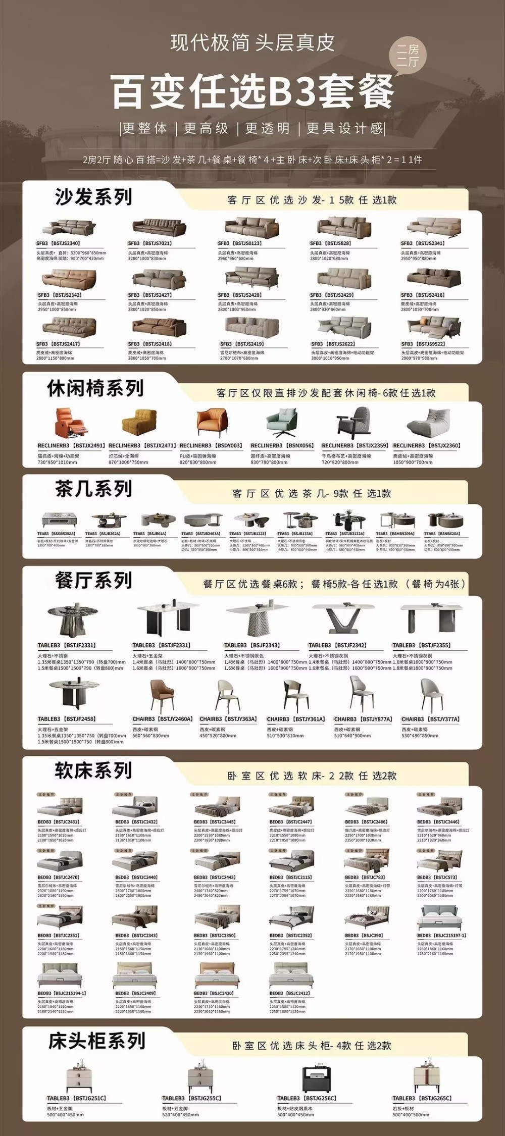 百變任選B3套餐