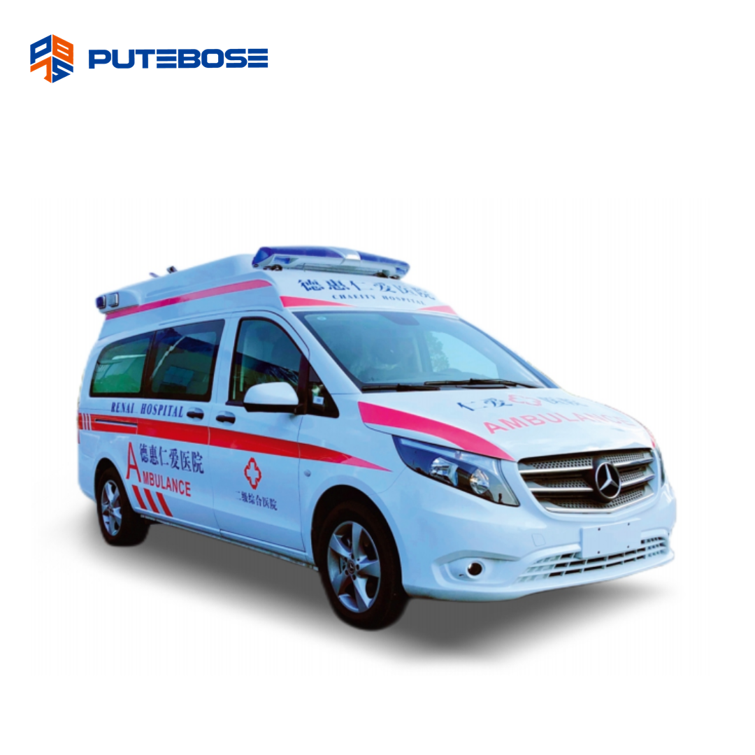 VITO Ambulance Gasoline Engine 9-speed Transmission Rear Wheel Drive Emergency Rescue Vehicle for Sale