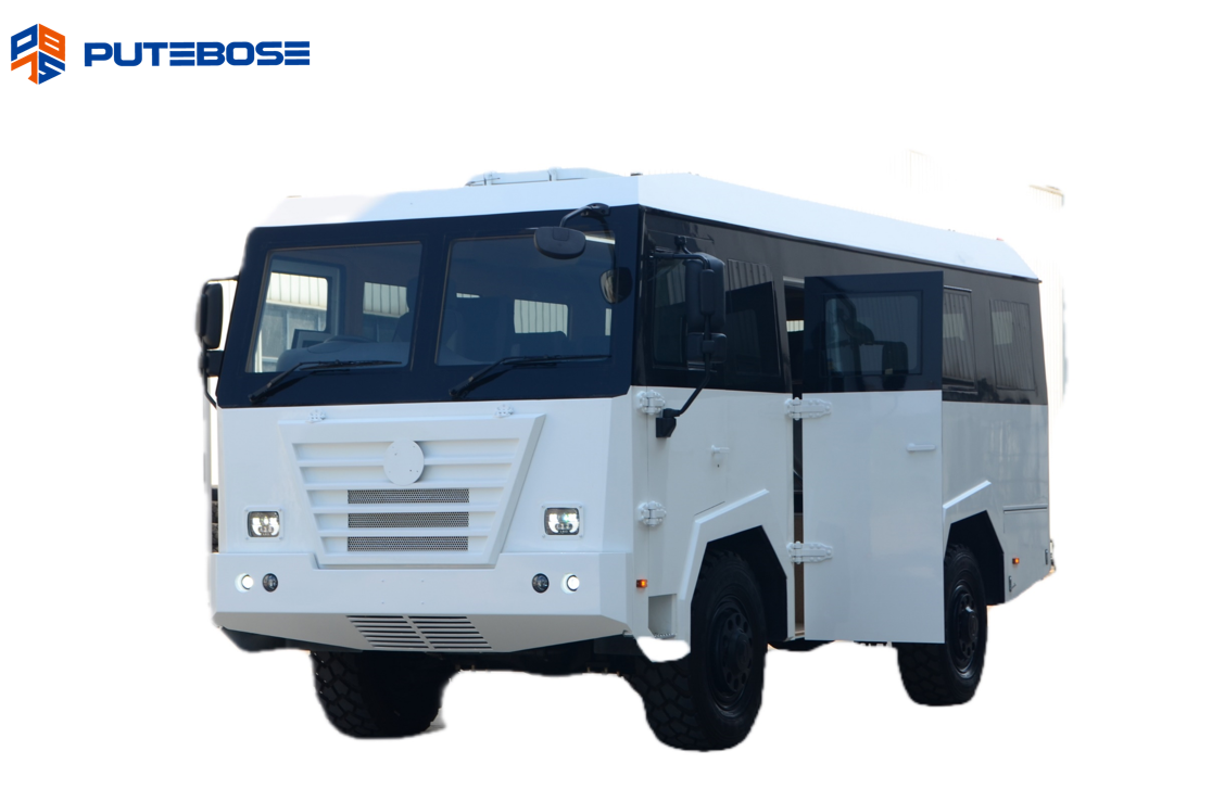 Bulletproff Arctodus Armored Bus 4X4 Off-road Chassis