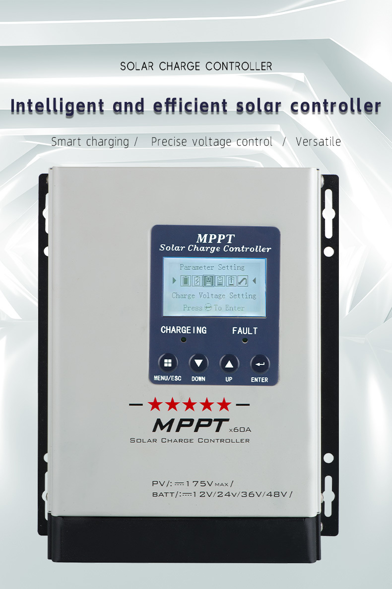 60A mppt controller 12V 24V 36V 48V Auto