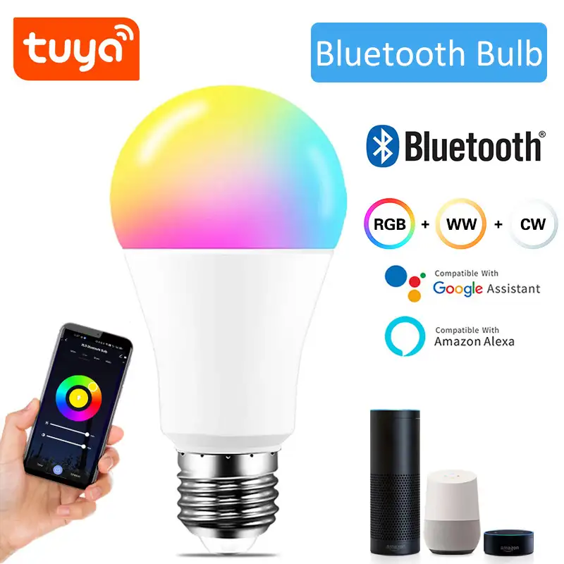Стеклянная лампа с bluetooth