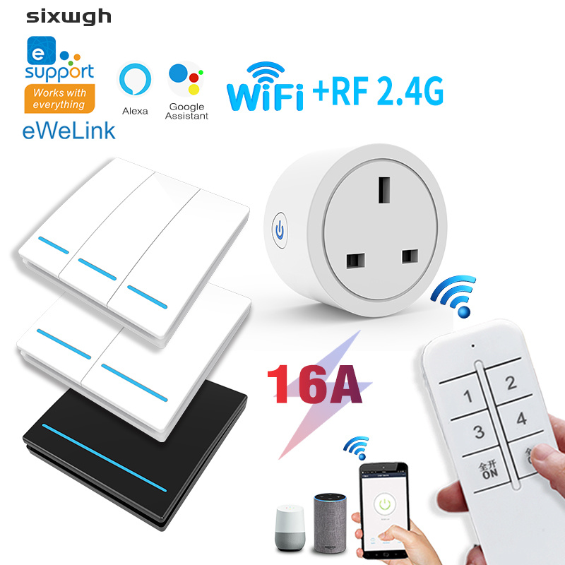 EWeLink WiFi UK Plug Smart Socket wireless socket switch