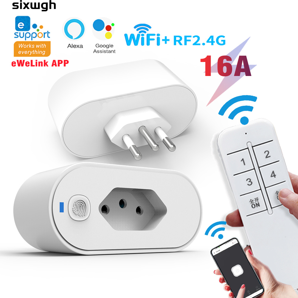 EWeLink WiFi Smart Socket Outlet wireless socket swtich BR Standard