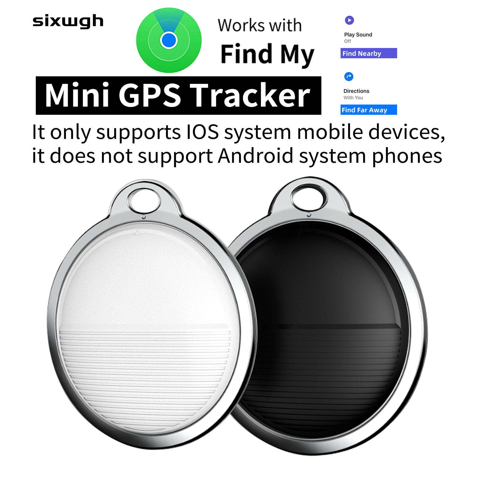 Find My Tracker Mini GPS Tracker Anti loss device Never Lose Your Essentials Finder