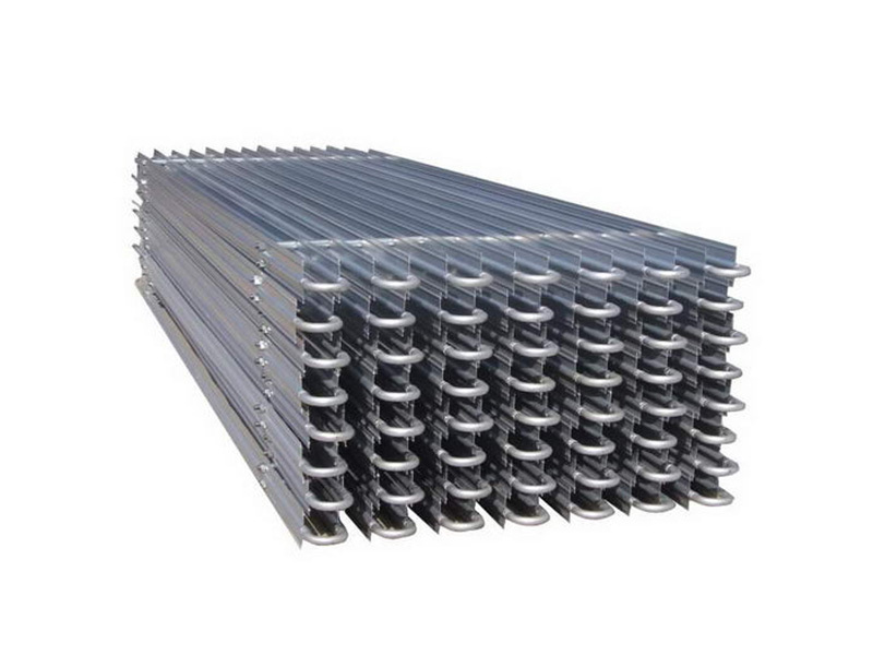 Cold storage refrigeration aluminum row