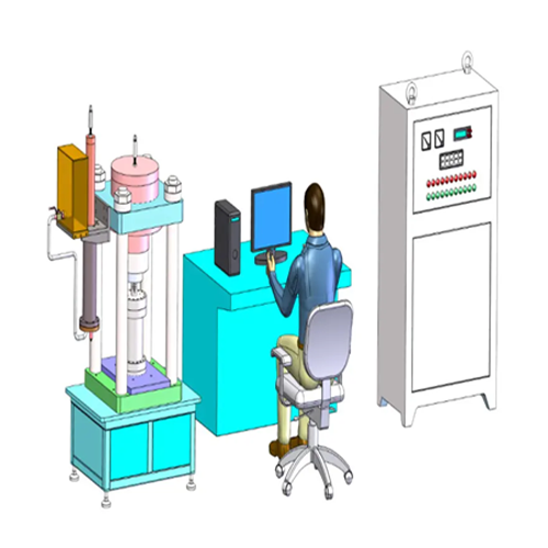 Multiaxial Hard Rock Compression Testing System