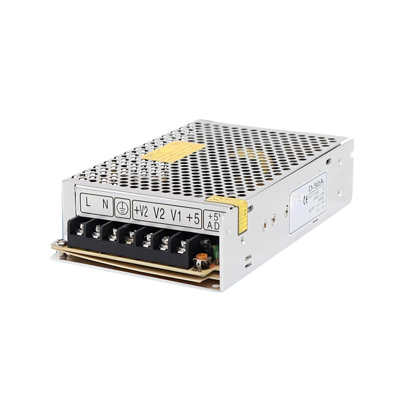 Switching Power Supply Enclosure Type D Type Switching Power Supply Dual Output 3/5/7.5/12/24/48V