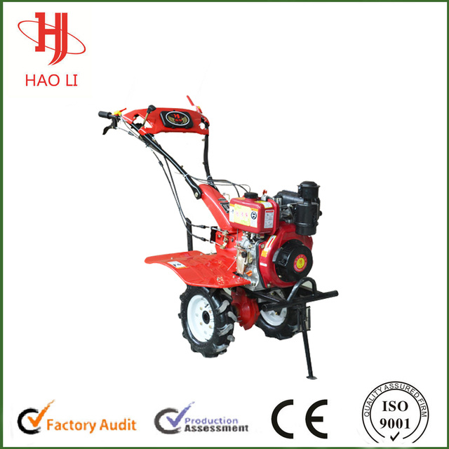 The new products diesel tiller cultivator with double air filter