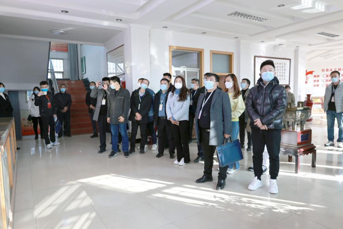    全省民營企業年輕一代黨員代表到集團參觀學習黨建工作