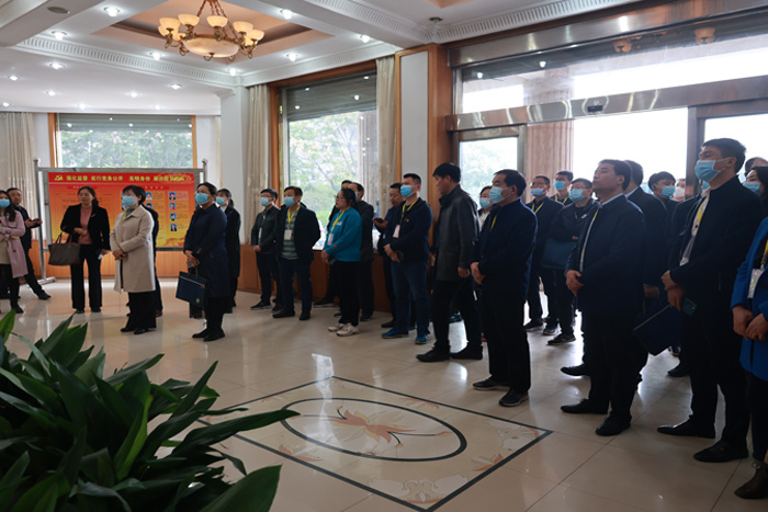  2021年度全省“兩新”組織黨務(wù)干部示范培訓(xùn)班蒞臨指導(dǎo)工作